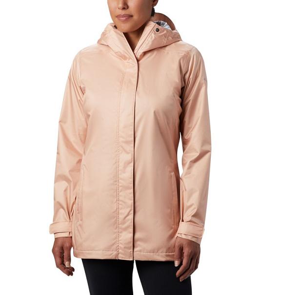 Columbia Splash A Lot Rain Jacket Pink For Women's NZ52897 New Zealand